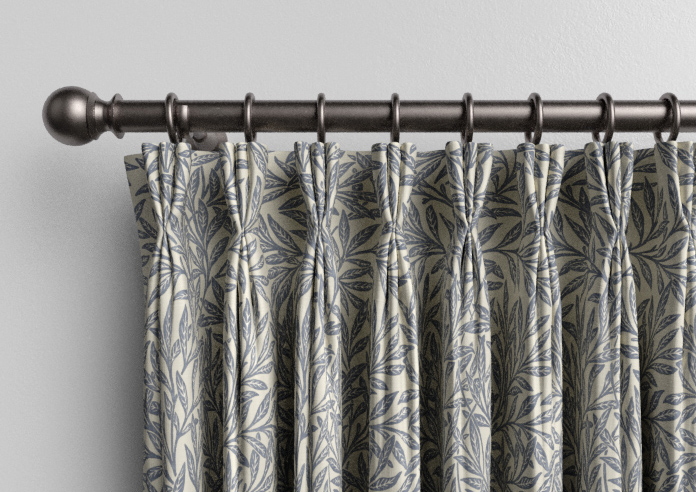 William Morris At Home Willow, Indigo - Made to Measure Curtains - Image 11
